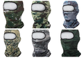 Figo Tactical Camo Balaclava available in 6 camouflage color variations