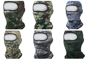 Figo Tactical Camo Balaclava available in 6 camouflage color variations